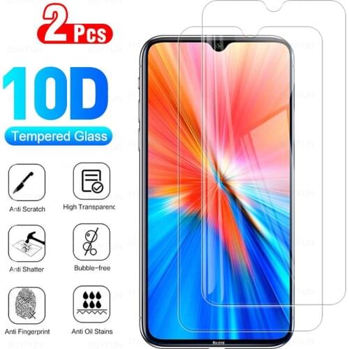 2pcs readme note 8 glass tempered glasses for xiaomi redmi note 8 note8 glas hd anti-scratch front screen protector film