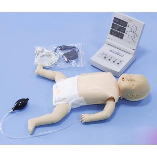 Advanced computer baby cardiopulmonary resuscitation simulator，CPR model，Infant CPR model，Infant first aid training model