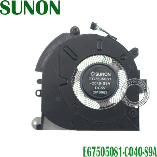 Laptop CPU Cooling Fan EG75050S1-C040-S9A DFS481305MC0T for HP Elitebook 735 G5 830 G5 6033B0057701