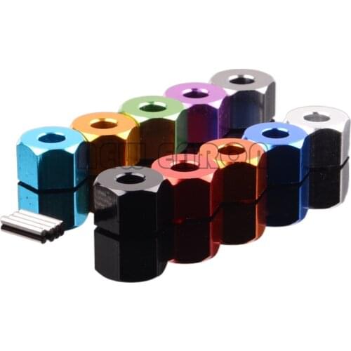 4 STUKS 12mm #107876 Wheel Hex Hub Adapter Voor Rc Hobby Auto HPI WR8 Serie flux NIEUWE ENRON1:10