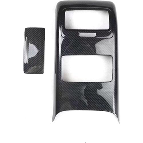 Car Rear Air Vent Trim Anti-kick Panel Cover Styling For Volkswagen Sagitar 2015 2016 2017 2018 Interior Car Accessory