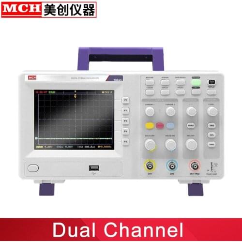 MCH Digital Oscilloscope Digital Storage Oscilloscope Double Channel 100M Sampling 1GHZ Oscilloscope