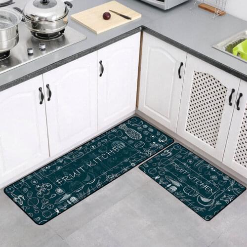 Long Kitchen Mat Tapete Doormats Carpet Thin Non-Slip Anti Fatigue Door Bathroom Carpet Room Pad Floor Mat Home