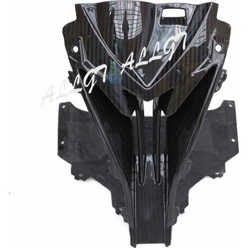 For 2015 2016 2017 BMW S1000RR Upper Center Nose Air Intake Ram Fairing REAL Carbon Fiber
