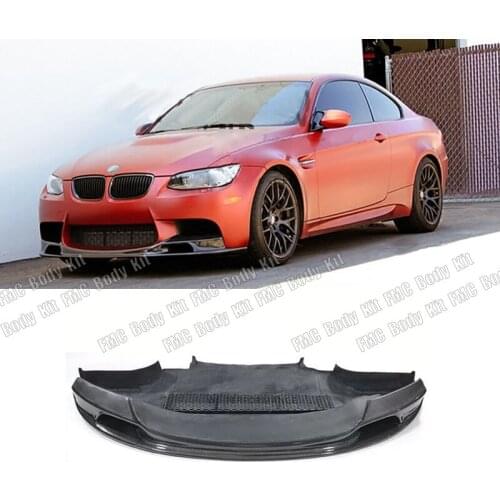E9X E90 E92 E93 M3 de alta calidad de fibra de carbono labio delantero divisor para BMW E90 E92 E93 M3 Vorsteiner GTS-V estilo c