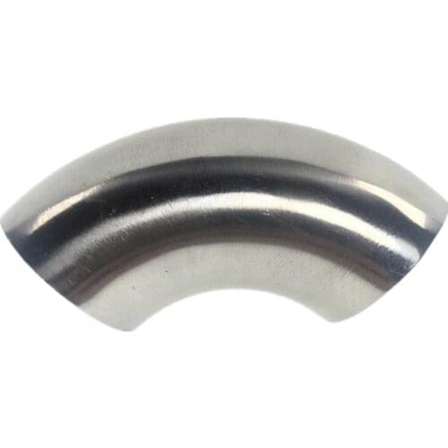 1/2"-4-1/4" Stainless Steel 304 OD Elbow 90 Degree Sanitary Welding Elbow Pipe Connection Fittings polishing Food grade