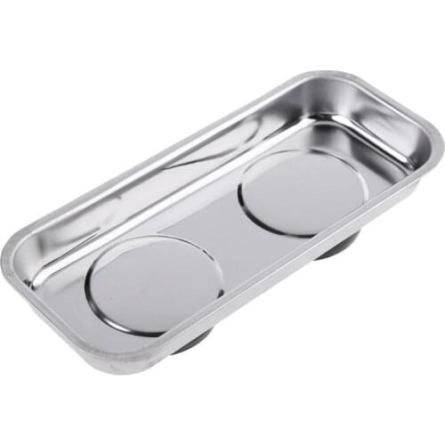 Square Magnetic Tray Sucker Stainless Steel Strong Permanent Magnet Bowl GXMA