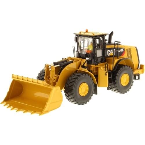 Diecast Toy Model DM 1:50 Scale Caterpillar CAT 980K Wheel Loader-Rock Configuration 85296 for Boy Gift,Collection,Decoration