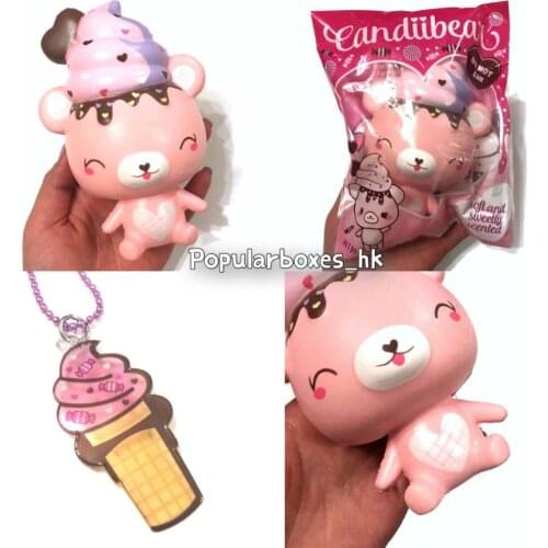 Creamiicandy yummiibear creamiibear mascot squishy Slow Rising Gift Toy