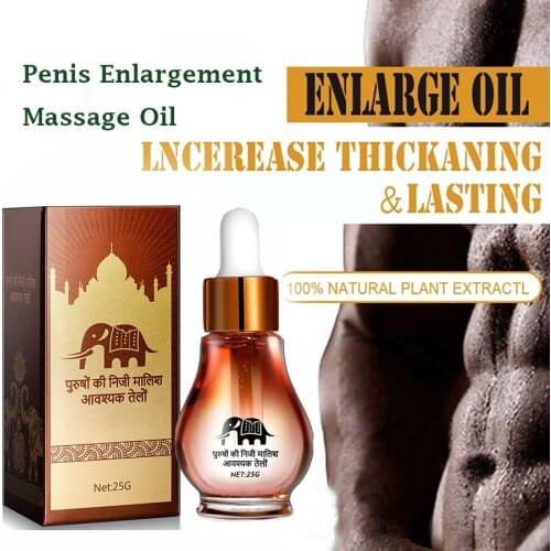 25g Penis Enlargement Oil Growth Man Big Dick Liquid Cock Erection Enhance Men Health Care Thickening Enlarge Penis Massage Oils