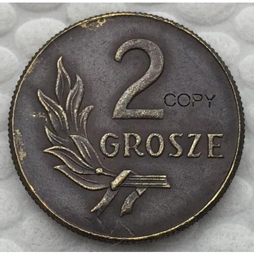 Poland 1949 COIN COPY 16mm