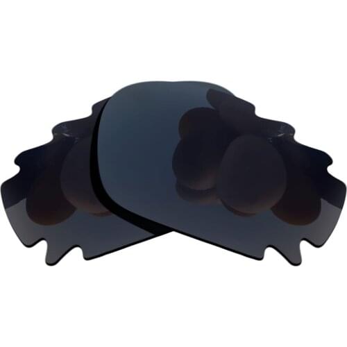 Polarized Sunglasses Replacement Lenses for-Jawbone Vented Frame - Grey Black