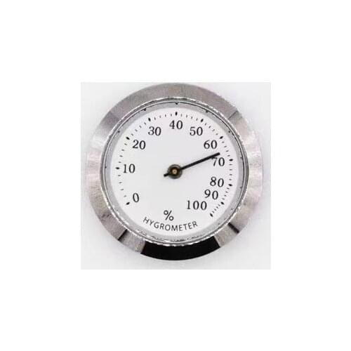 37mm Mini Cigar Hygrometer Portable Accurate Humidor Accessories Accurate Cigar Tool Humidity Tester Hygrometer For Humidor