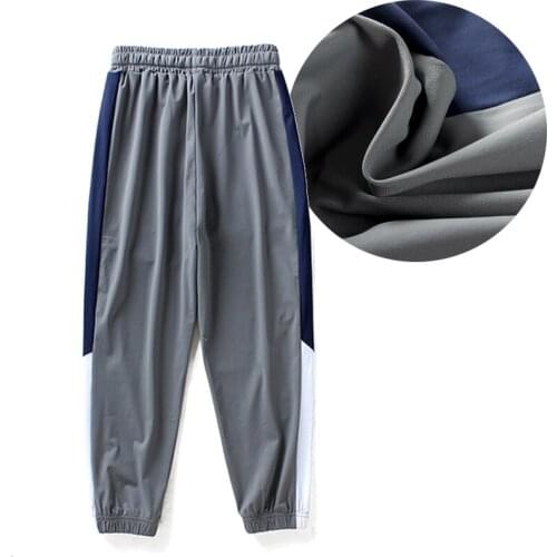 Side Spliced Quick Dry Bloomers Big Boy Summer Sport Pants Teenager Daily Casual Clothes School Day Student Wear 2021 Hot Sale