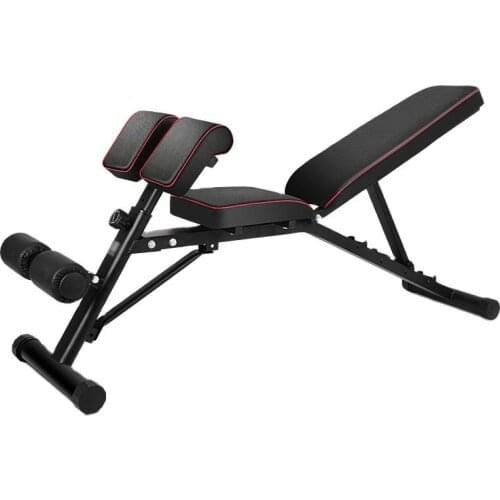 MK4020661 Dumbbell Stool Bench Multifunctional Sit-Up Board Indoor Fitness Roman Chair Stainless Steel Pipe Abdominal Boards
