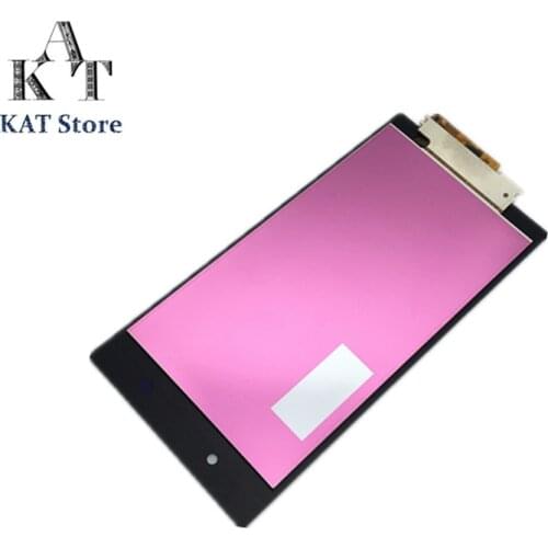 KAT LCD Screen Replacement For Sony Xperia Z1 L39H C6902 C6906 C6903 LCD Display Touch Screen Quality Guarantee