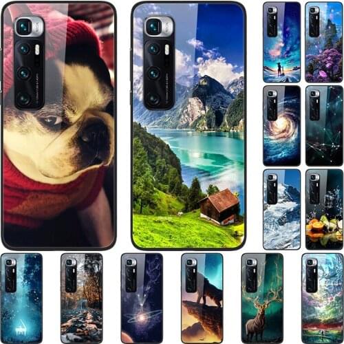 Glass Case For Xiaomi 10 Ultra Tempered Glass Phone Case Phone Cover Phone Shell Series 2