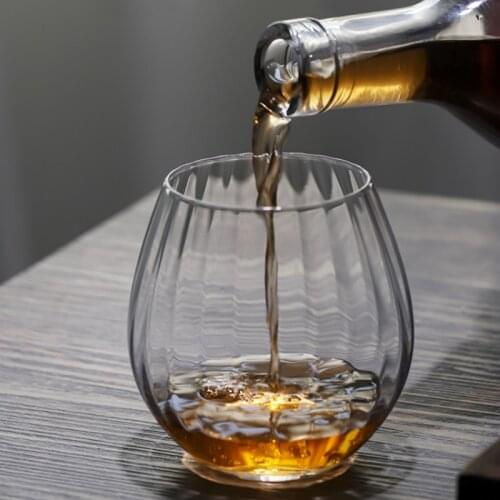 Fresh Style Bud Design Japan Whiskey Mug Scottish Whisky Snifter Brandy XO Chivas Tumbler Rock Glasses Beer Glass Cocktail Cup
