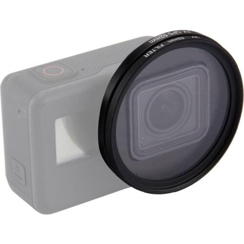 For gopro hero5 uv filter 52mm Round Circle 58mm UV Lens Filter for GoPro HERO5 filter and lens cap sport camera accessories