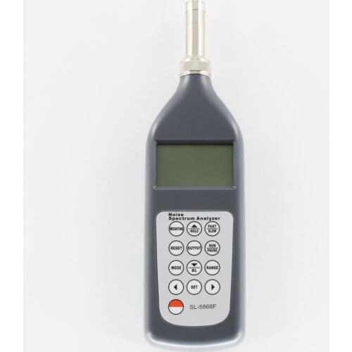 Noise Spectrum Analyzer SL-5868F Sound Level Meter digital detection technology Range 25dB~130dB (A)