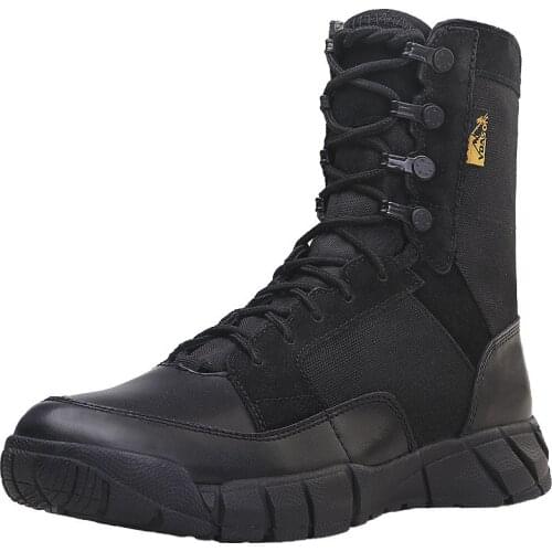 Military Tactical Combat Boots Outdoor Climbing Training Hunting Desert Boot High Top Lightweight Breathable Hiking Army Shoes