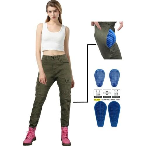 Women Motorcycle Pants Summer Motorcycle Jeans Wearable Motocross Pants Moto Motorbiker Biker Riding Pants Pantalon Moto 2021