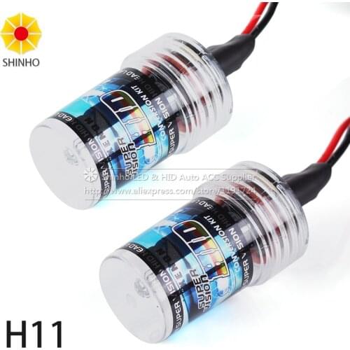 2PCS 12V 35W H11 Globes Bulb Headlights Xenon HID xenon light Lamps 3000K 4300K 6000K 8000K 10000K 12000K 15000K 30000K