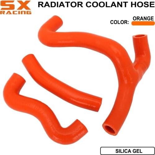 Motorcycle Cooling Accessories Water Pipe Silicone Radiator Coolant Hose For KTM Husqvarna 50 SX SXS MINI 50cc 49cc 2012-2018