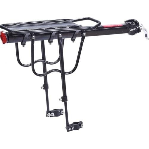 Bicycle Commuter Carrier Rack Seatpost Quick Release Holder Rear Mount MTB Road Bike Shelf Rear Tailstock Bicycle Accessories