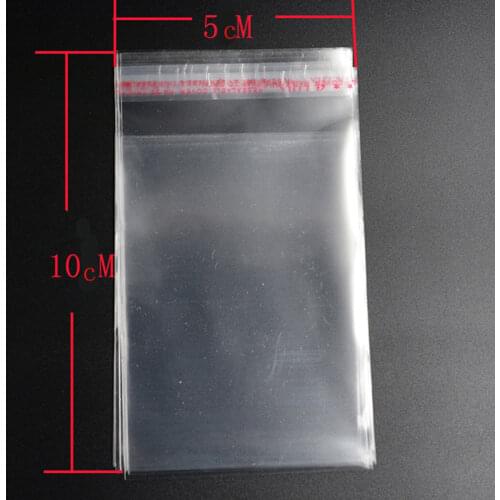 FLTMRH opp bag self adhesive clear transparent bags for women/cloth/gift/Jewelry Pouches small plastic bags Display Packing bag