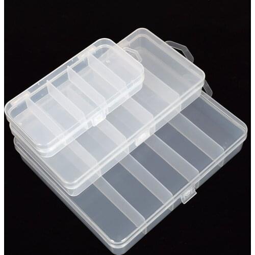 5 Compartment Fishing Tackle Box Fishing Bait Lure Hooks Storage Box Bait Case Organizer Sorting Box Fishing Box Tackle Accesso