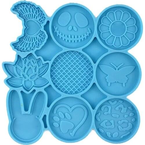 Mobile Phone Grip Epoxy Resin Mold Phone Socket Decoration Silicone Mould Handmade DIY Crafts Jewelry Casting Tools