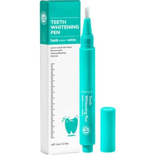 Natural Dental Teeth Whitening Gel Pen Oral Care Remove Stains Tooth Cleaning Teeth Whitener Tools