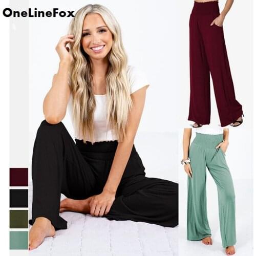 ONE LINE FOX Women's Wide Trousers