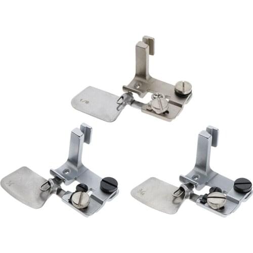 Sewing Machine Hemmer Presser Foot for Industrial Sewing Machine 3mm=1/8'' 6mm=1/4'' 5mm=3/16'' For Your Choice