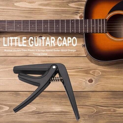 Professional Ukulele Capo Plastic 4 Strings Hawaii Guitar Quick Change Tuning Clamp Musical Instrument Accessories