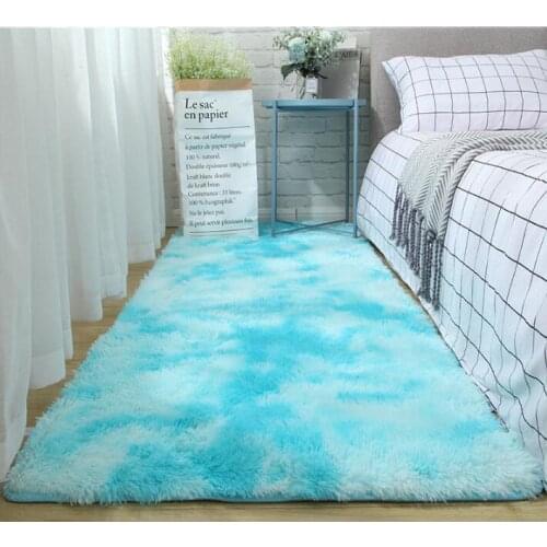 PYONIC Thick for Living Room Plush Rug Children Bed Room Fluffy Floor Window Bedside Home Decor Rugs Soft Velvet