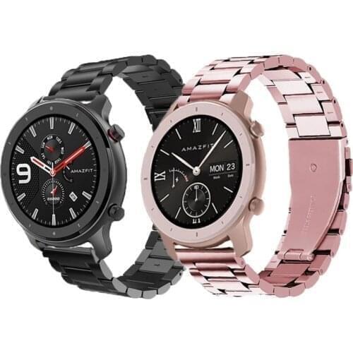 Watch band For Samsung Gear S3 Frontier Classic Watchstrap Stainless Steel watchband Watch 46mm Accessorie 18 20 22 24MM