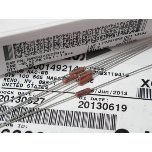 Home furnishings 0.25W 22.6K 22K6 1% RN55D2262F OR 7.5K 0.25W OR