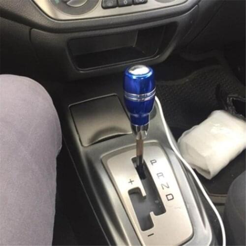 Universal Car Aluminum Manual Gear Shift Knob Stick Manual Transmission Shifter Head For Automatic Vehicles