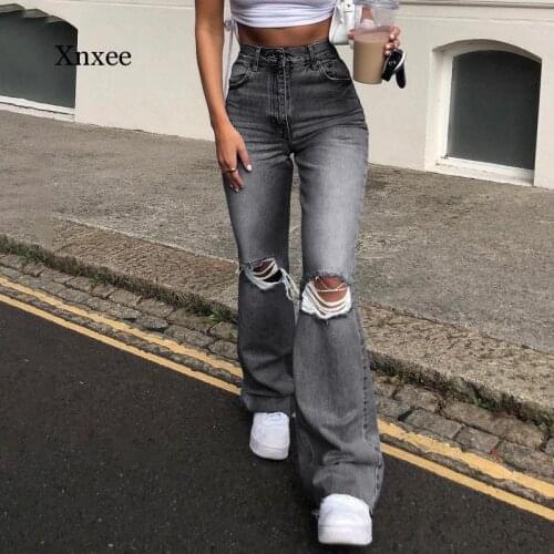 Xnxee Women's Flared Jeans