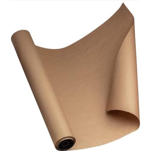 30 Meters Brown Kraft Wrapping Paper Roll For Wedding Birthday Party Gift Wrapping Parcel Packing Art Craft