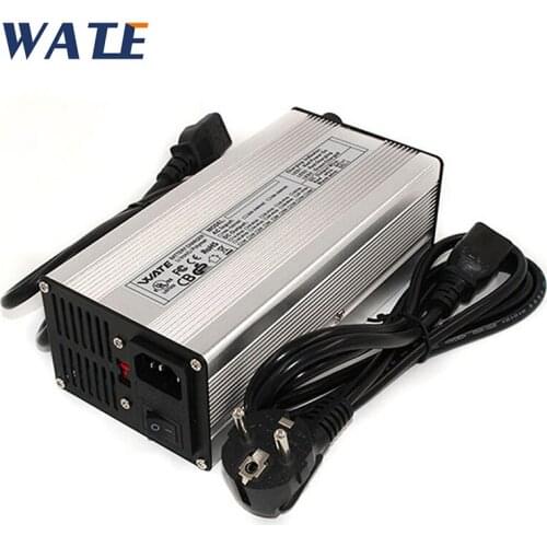 60V 4A Smart Lead Acid Battery Charger, Car battery charger with alligator clip