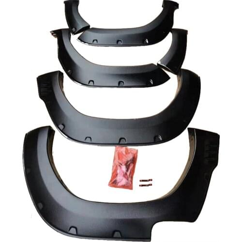 AUTO PICKUP ACCESSORIES CAR PARTS FENDER FLARE SIDE STEP COVER FIT FOR HILUX REVO ROCCO CAR STYLING MOULDINGS COVER 2018 2019