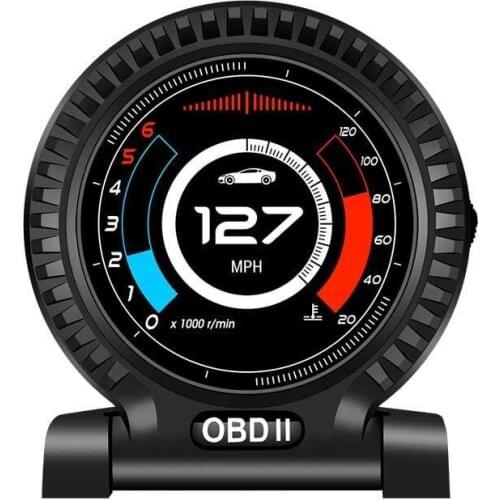 OHANEE F10 Automobile On-board Computer Car Digital OBD Driving Computer Display Speedometer Coolant Temperature Gauge
