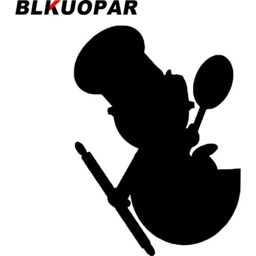BLKUOPAR for Work Person Hat Restaurant Car Stickers Funny Decals Car Accessories Surfboard Waterproof Campervan Sunscreen