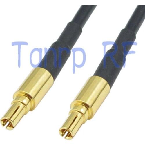 50CM Pigtail coaxial jumper cable RG174 extension cord 20in CRC9 male plug to CRC9 male plug RF connector adapter