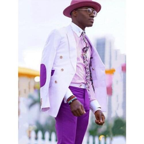 Handsome Men Work Business Suits Man Prom Party Clothes Groom Tuxedos (Jacket+Pants+ Tie) NO:408