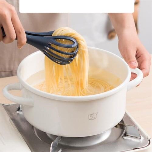 Kitchen Cooking Utensil Egg Whisk Heat Resistant Egg Beater and Bread Clip Food Tongs Salad Mixer Kitchen Tools