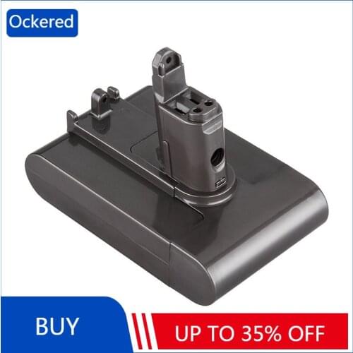 Ockered 22.2V 3000mAh ( Only Fit Type B ) Li-ion Battery Vacuum Cleaner Replacement Battery for Dyson DC44 DC35 DC31 DC34 DC56
